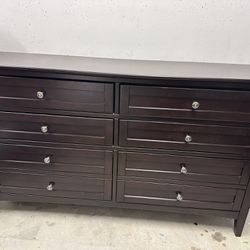 Bedroom Double Dresser - Matching Dresser, Mirror and End Tables Available