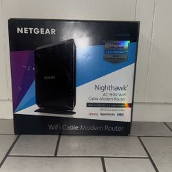 Nighthawk AC1900 (24x8) DOCSIS 3.GNEW WiFi Cable Modem