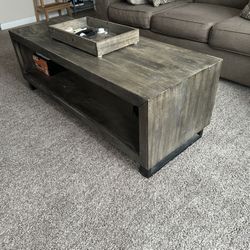 Solid Construction Coffee Table Lou