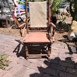 6 antique chairs from  A 100 years old to 200 years old