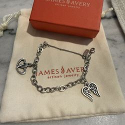 James Avery Bracelet With 2 Charms 