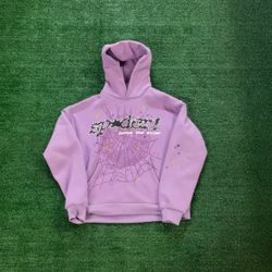 Purple Sp5der Hoodie 