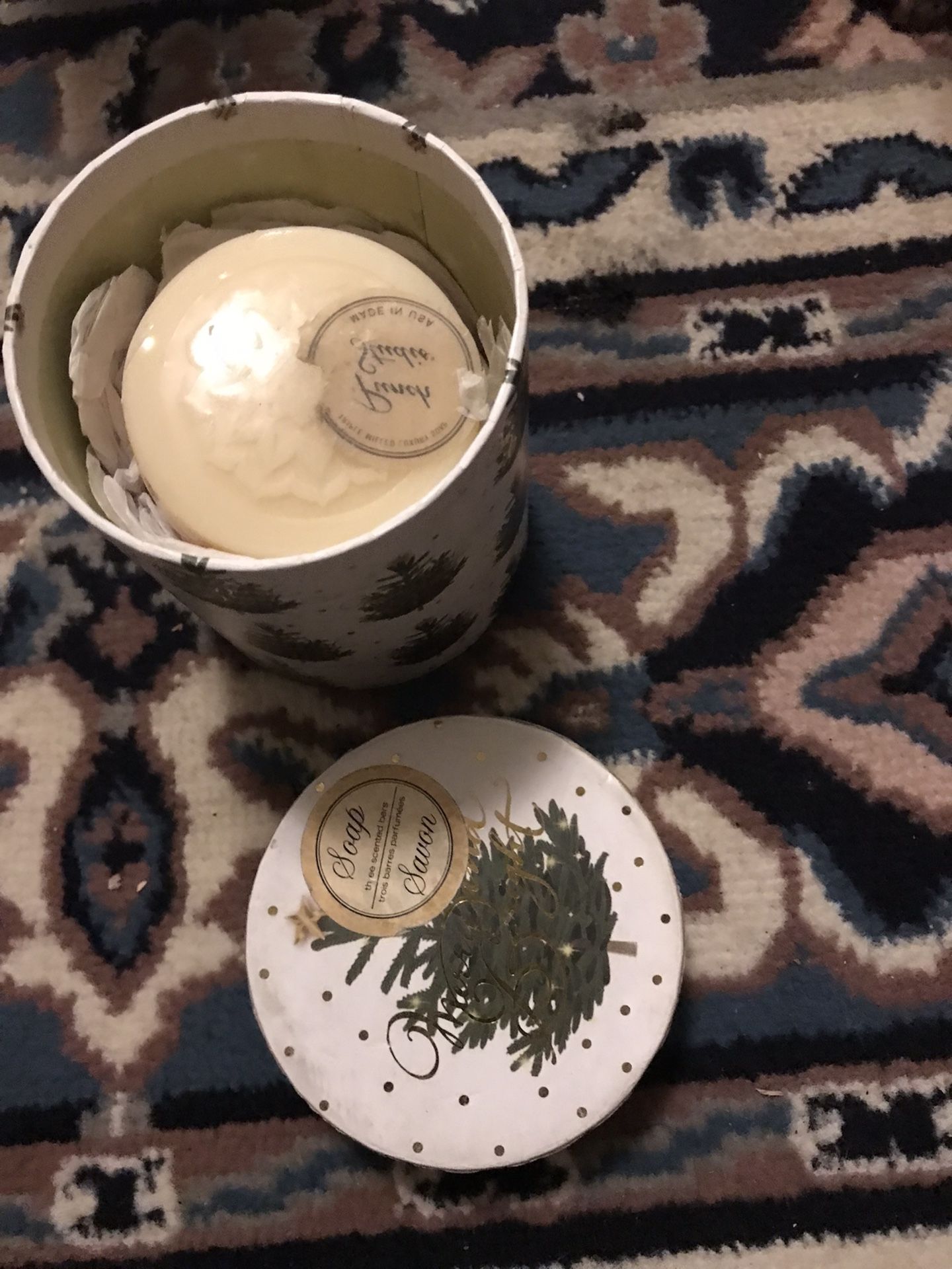 Already get Brett soaps come in around container brand new