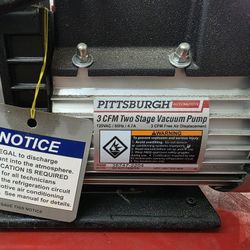 A/C MANIFOLD  AND  VACCUM PUMP 