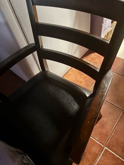 Six chair, dining table, solid wood