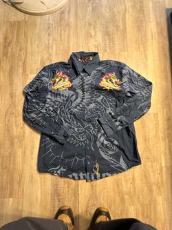Vintage Ed Hardy button up