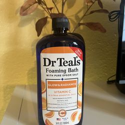 Dr teals foaming bath