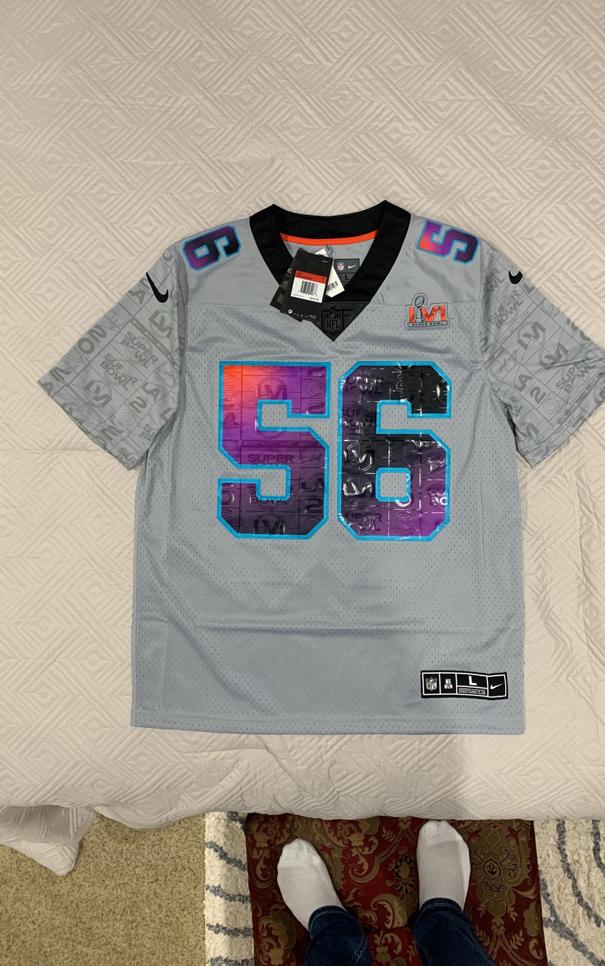 Nike Limited Jersey NFL Super Bowl LVI Color Size