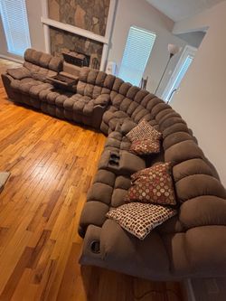 Massaging Sectional