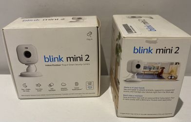 Blink New Mini 2 - Plug-in Smart Security Camera