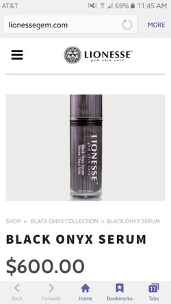 Black onyx serum