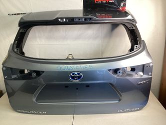 2020-2021-2022-2023-2024-2025 TOYOTA HIGHLANDER LIFT GATE TAILGATE USED OEM