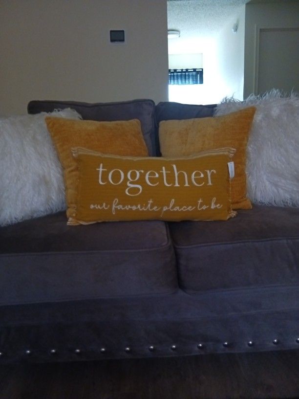 2 Grey Couches