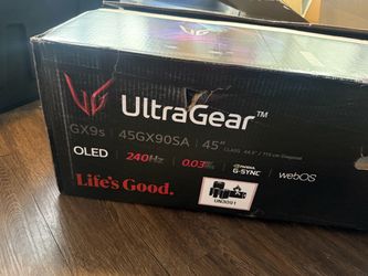 LG UltraGear GX9s 45” GAMING MONITOR