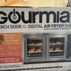 Gourmia French Door XL Digital Air Fryer Oven