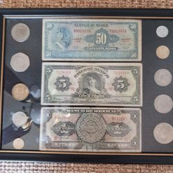 Mexican Coin & Bill Collection