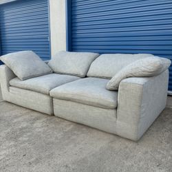 Restoration Hardware Down Feather Cloud Couch 🛻Delivery Available🛻 