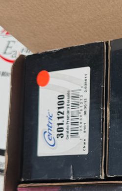 Centric Front Brakes For Toyota