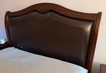 Headboard foot $ side dresser