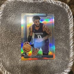 MILES BRIDGES 2025-26 Topps Chrome Basketball Pulsar Silver Refractor 