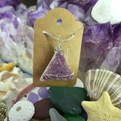Sobriety Necklace Amethyst Pendant