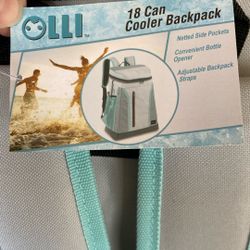 OLLI 18 Can Cooler Backpack