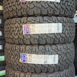 LT 265/70/17 Bfgoodrich All Terrain Ko2