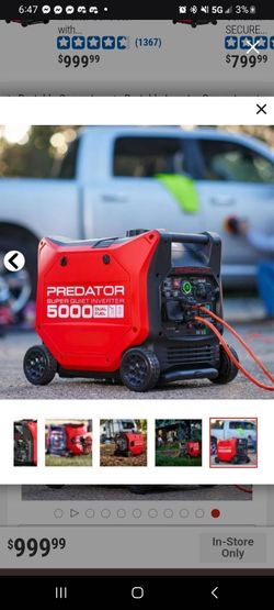 Predator 5000 generator