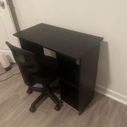 Executive Desk With Chair Home Office 