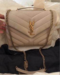 Leather YSL Medium Shoulder Bag Retail @2650.00 before tax