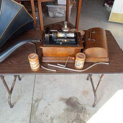 Edison Standard Phonograph Model Number Fd   Serial Number 775291