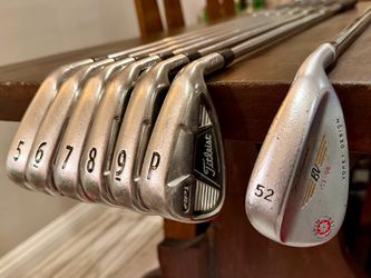 Titleist AP1 710 Irons & Vokey 52 Wedge - +0.5” Length