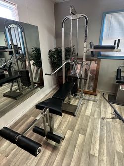 Cable workout machine