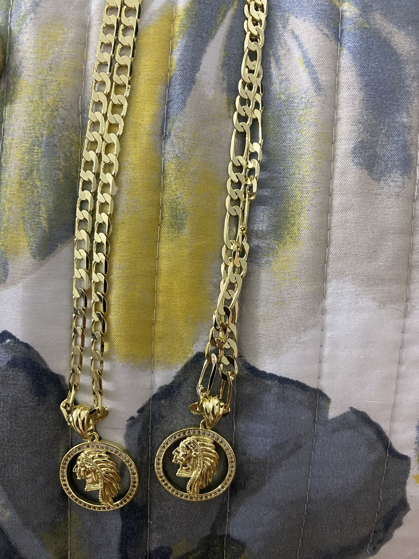  Gold Plated 2 Indian Sets, 4  Rings And An Anklet