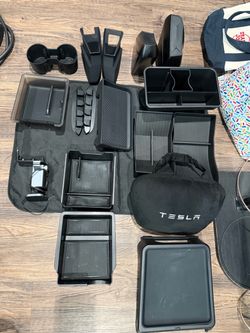 Tesla Car Interior Accessories Bundle