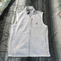 Grey And White Shirt/jacket