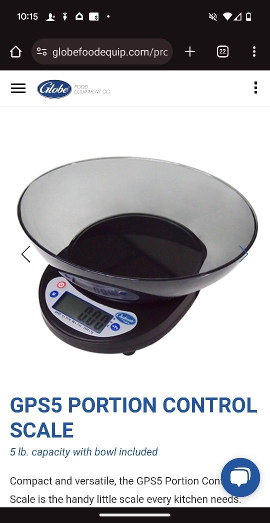 Chefmade Kitchen Scale Model GPS 5