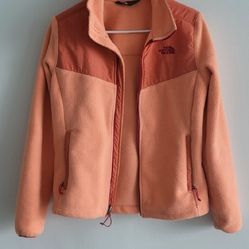 North Face Orange Denali Jacket Women’s Size XS