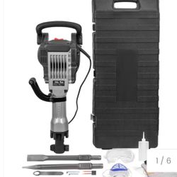 Demolition Hammer 3600 Watts With Chisels New 240.00