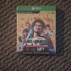 XBOX Series X/XBOX One Yakuza Like A Dragon Day Ichi Steelbook Edition Sealed