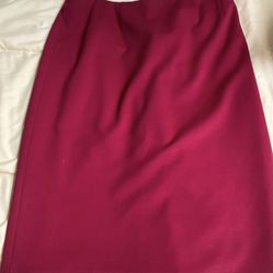 BRAND NEW NEVER WORN - Ladies Red Dress Skirt