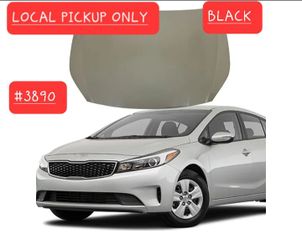 ➿️ For Kia Forte 2019-2023 BLACK Hood Steel.