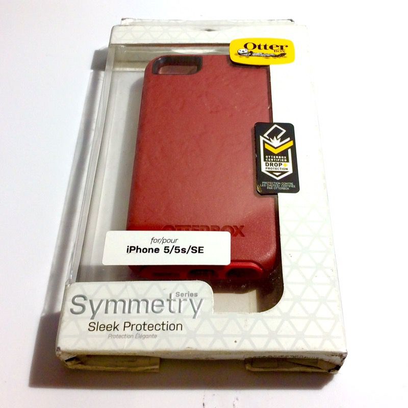 iPhone 5, 5s, SE - Otterbox Symmetry Series Case - Rosso Corsa (Flame Red / Race Red)