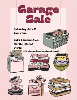MOVING SALE - SAN FERNANDO VALLEY