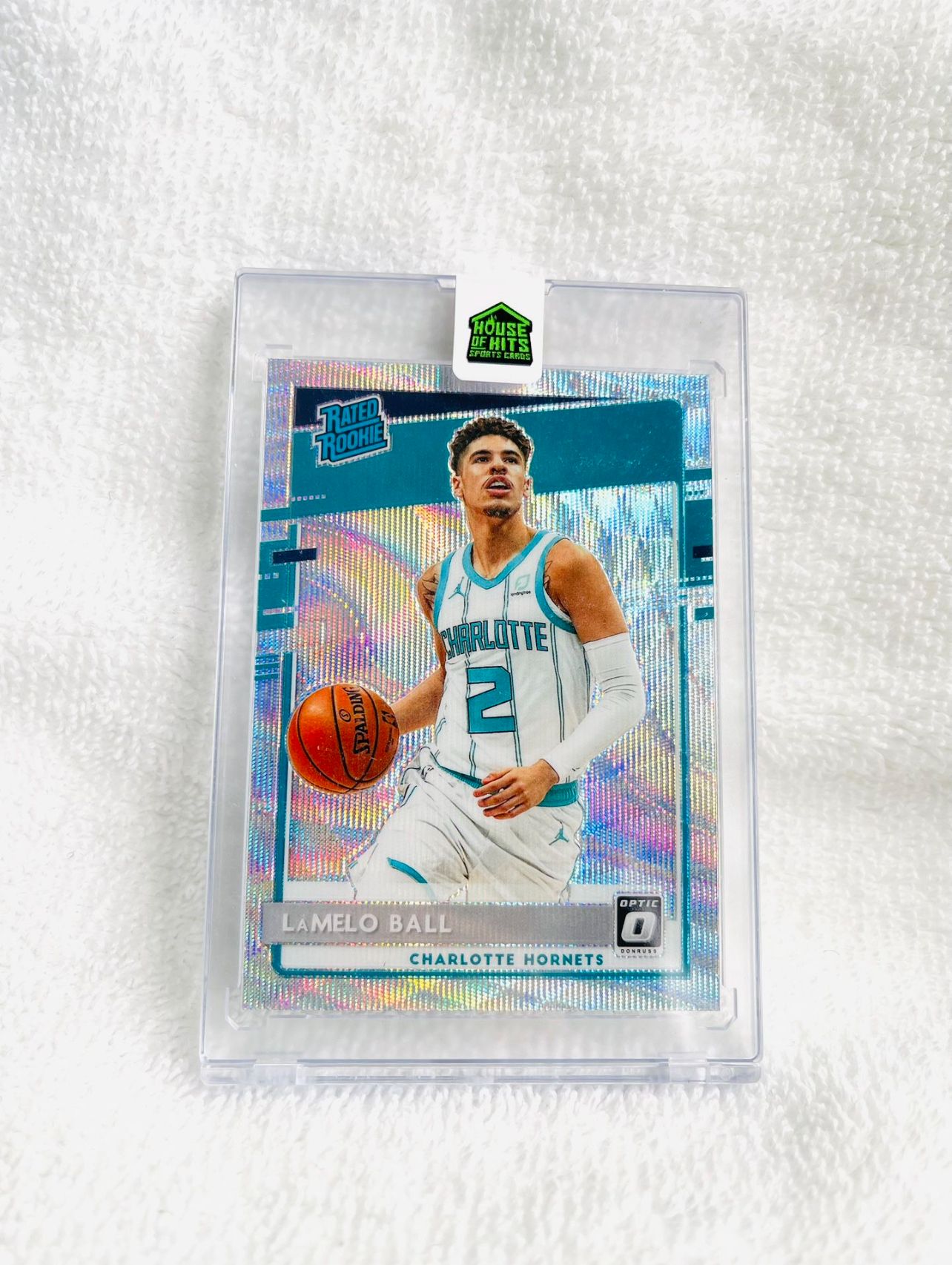 Lamelo Ball Optic Rookie Basketball Card
