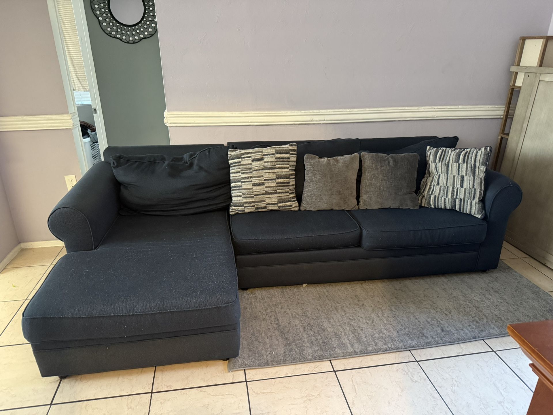 L Shaped Sofa Couch 