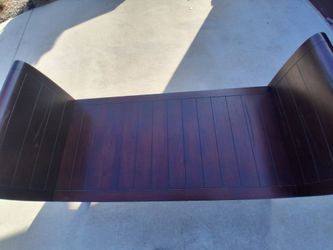 Bench with cushion