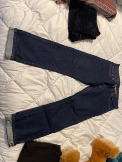 Levi’s 513 Slim Straight Jeans Men’s 34x32 Dark Wash Excellent Condition