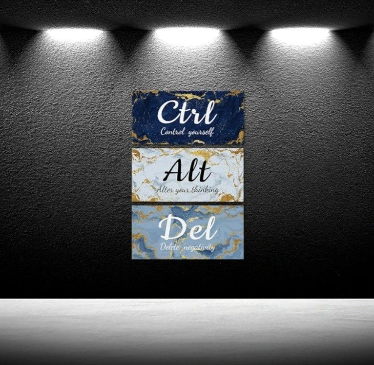 iKNOW FOTO Inspirational Wall Art Set