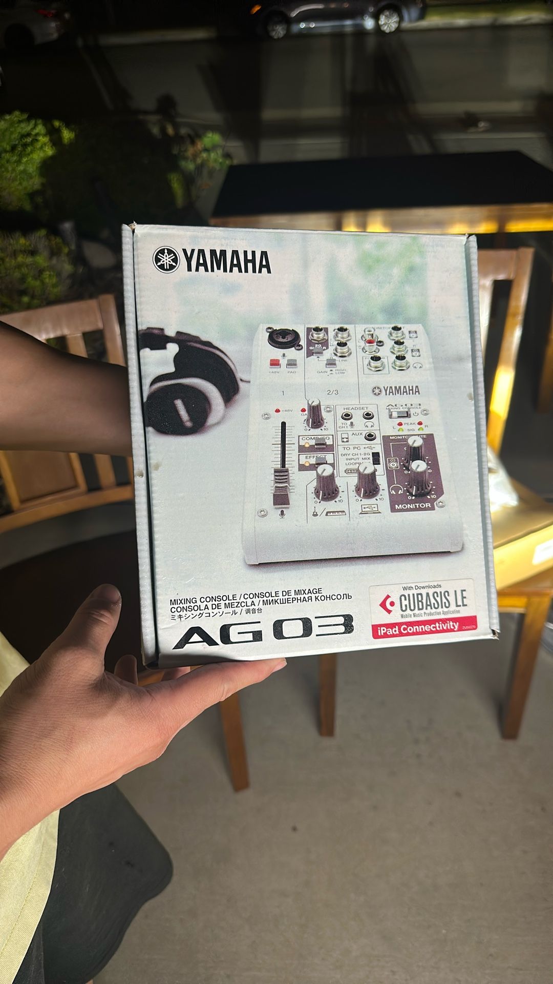 Yamaha Ag03 StreamingMixing Console With Shure Microphone